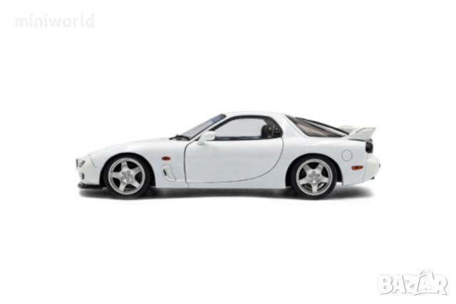Mazda RX-7 FD3RS 1999 - мащаб 1:18 на Solido моделът е нов в кутия, снимка 2 - Колекции - 52152929