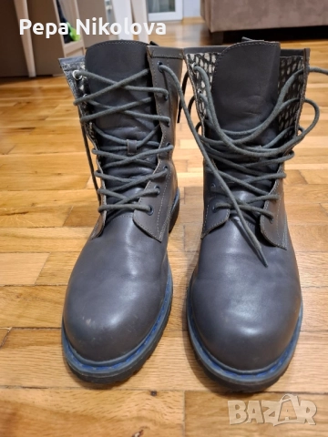 Боти от естествена кожа 