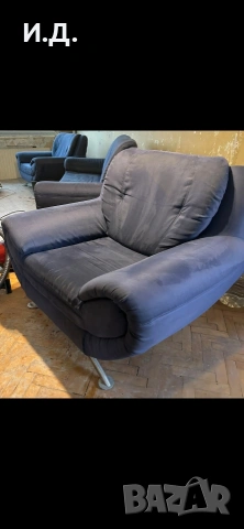 Диван и два фотьойла-120 евро, снимка 4 - Дивани и мека мебел - 53356789