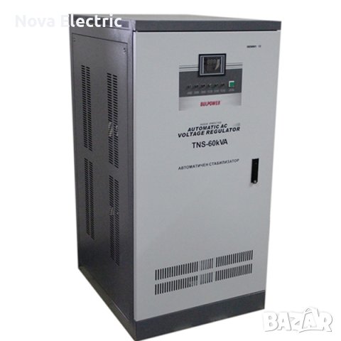 Автоматичен Стабилизатор На Ток 60KW BULPOWER С LED ДИСПЛЕЙ