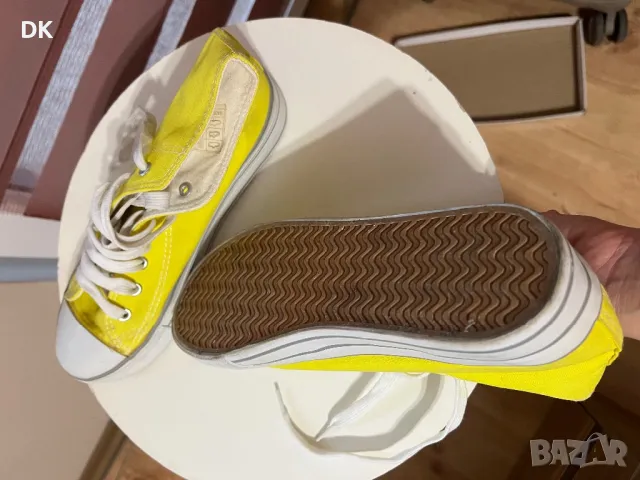 Жълти кецове , снимка 4 - Кецове - 50426642