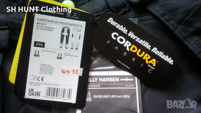 HELLY HANSEN 77471 Icu Construction Stretch Work Trousers 50 / М еластичен работен панталон W4-52, снимка 14 - Панталони - 52076008