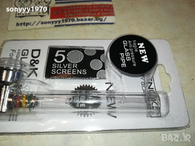 PIPE GLASS PIPE-ЛУЛА ЗА ПУШЕНЕ 2101241122, снимка 3 - Лули - 43906410
