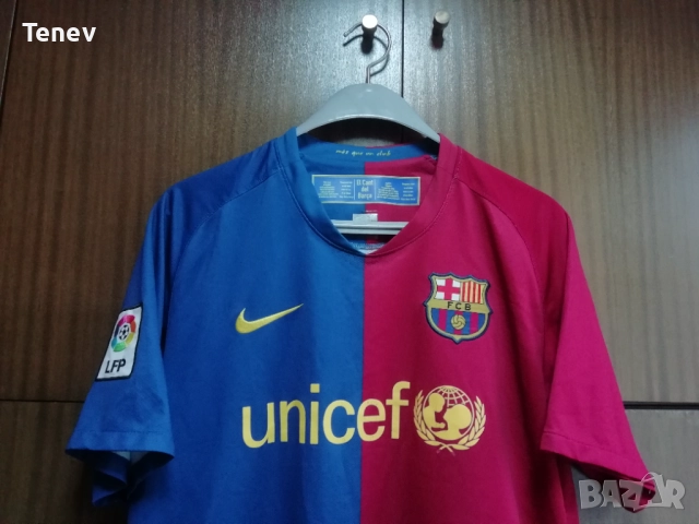 Барселона Меси 2008/2009 оригинална тениска фланелка екип Nike Barcelona Messi , снимка 3 - Тениски - 52921093