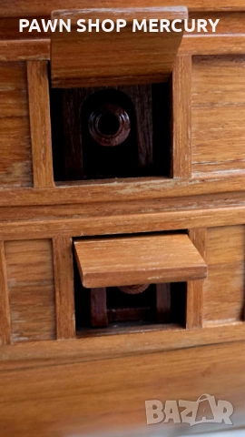 Продавам ръчна изработка старинен кораб уникат, снимка 9 - Антикварни и старинни предмети - 52012065