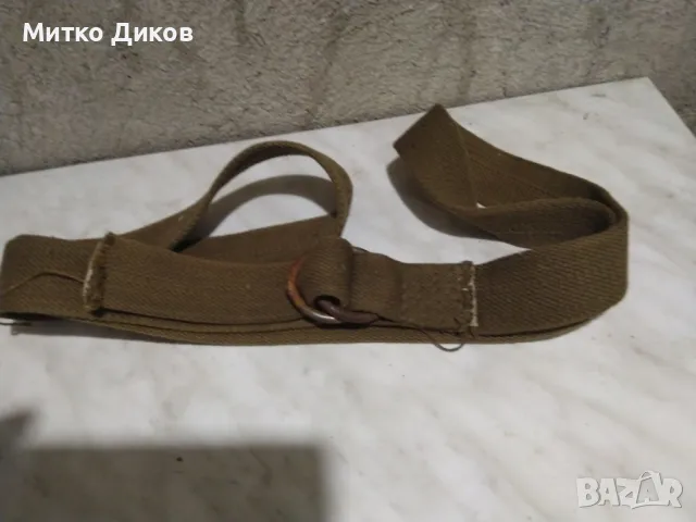 Текстилен колан метална тока 165см на 38мм от соца, снимка 3 - Колани - 48428359
