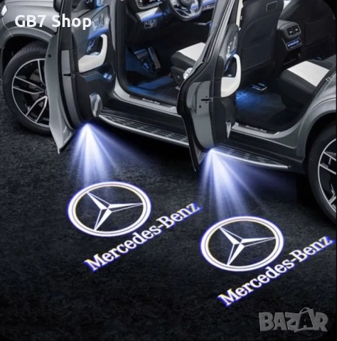  LED Лого Проектор За Автомобилни Врати – Универсални За Audi, BMW, Mercedes, Volkswagen, снимка 11 - Аксесоари и консумативи - 52741056