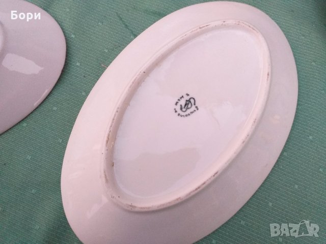 Български порцелан плата 6 броя, снимка 8 - Чинии - 32671211