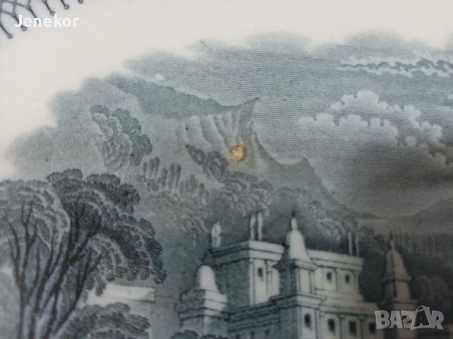 Много старо плато L.G. Edwards., снимка 6 - Антикварни и старинни предмети - 40806815