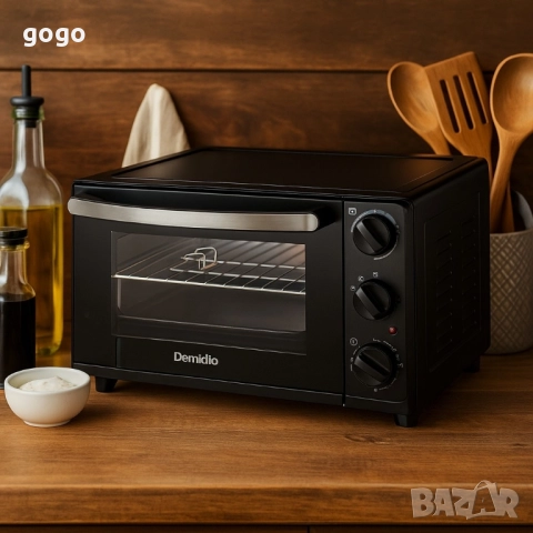 Фурна Domédia 20L – компактно решение с висока мощност, снимка 3 - Печки, фурни - 51664416