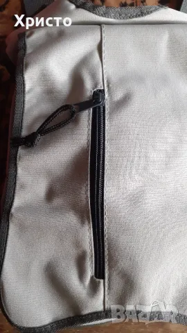 чанта за рамо с дълга дръжка полиестер, сиво-черна от Холандия, снимка 2 - Чанти - 48658634