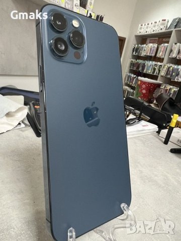 Apple iPhone 12 Pro max 256GB, Pacific Blue, Като нов!, снимка 2 - Apple iPhone - 43865697