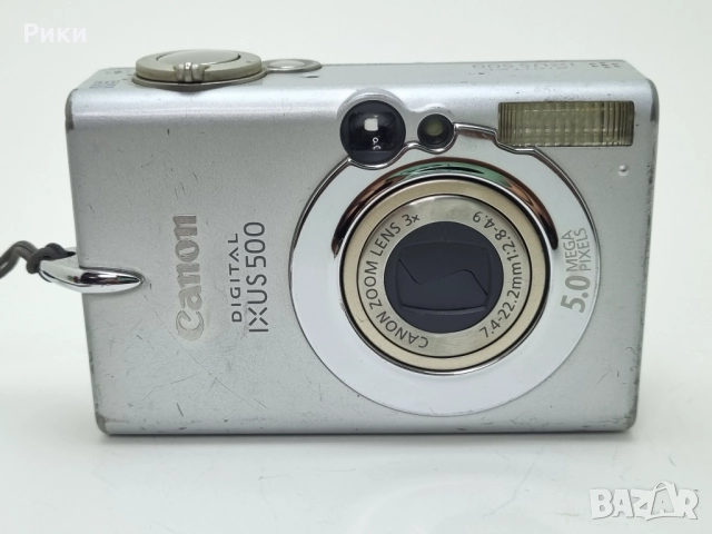 Canon IXUS 500 / PowerShot Digital Point And Shoot 5.0MP Digital Camera, снимка 7 - Фотоапарати - 52742412