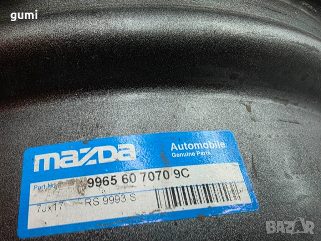 4бр 17ски джанти за MAZDA 5x114.3мм A170723 , снимка 7 - Гуми и джанти - 53464618