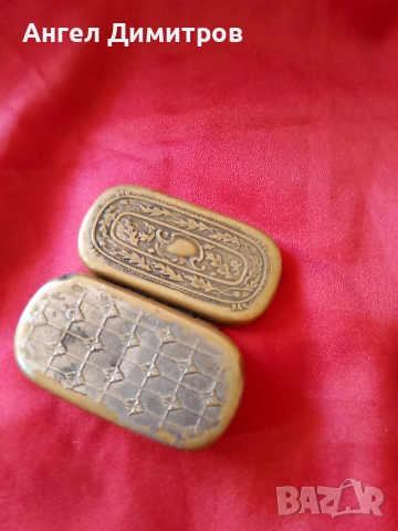 Стара кутия за тютюн емфие , снимка 4 - Антикварни и старинни предмети - 51530998