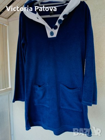 Дълга красива блуза за вкъщи JONES NEW YORK , снимка 7 - Блузи с дълъг ръкав и пуловери - 32596412