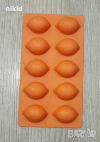 3D 10 бр лимон лимони малки силиконов молд форма мус фондан шоколад гипс 