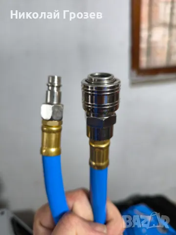 20метра MASKO® макара за маркуч за сгъстен въздух автоматична 1/4 връзка , снимка 4 - Други инструменти - 49800217