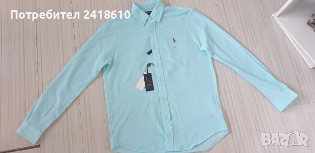 POLO Ralph Lauren Knit Oxford Pique Cotton Mens Size M  НОВО !ОРИГИНАЛ! Мъжка Риза!, снимка 9 - Ризи - 53444689