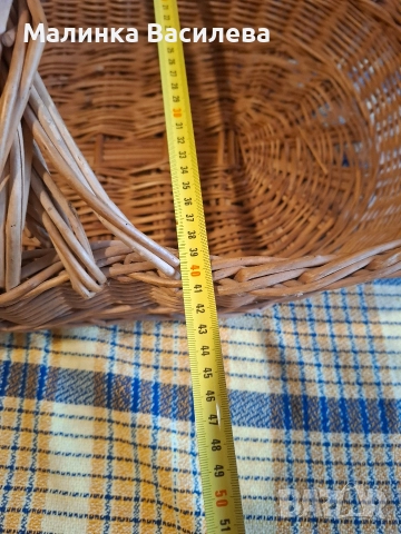 Голяма кошница , снимка 7 - Декорация за дома - 52639696