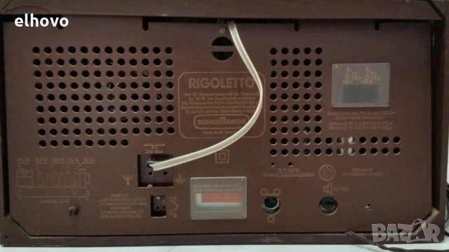 Радио Nordmende Rigoletto V15, снимка 8 - Радиокасетофони, транзистори - 28024630