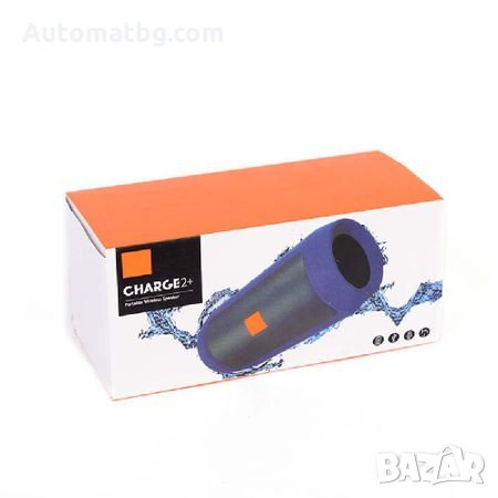 Преносима Bluetooth колонка Automat, CHARGE2+, външна батерия, FM радио, слот за USB/ micro SD/AUX, снимка 3 - Bluetooth тонколони - 27224385