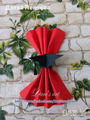 Украса за абитуриентски бал , снимка 4 - Ръчно изработени сувенири - 43623685