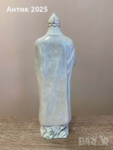 Винтидж порцеланова статуетка „Богатир“, Коростенски порцеланов завод, СССР, снимка 2 - Антикварни и старинни предмети - 53233107