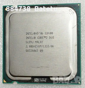 Intel Core 2 Duo E8400 3.0 ghz/6m/1333, снимка 1 - Процесори - 13069466