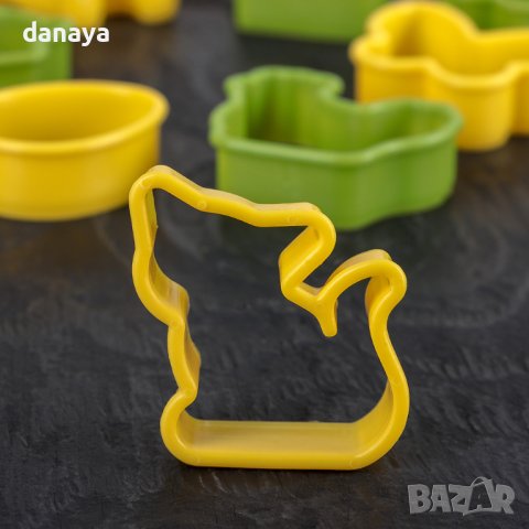 1982 Формички за сладки Великден резци за великденски бисквитки, снимка 5 - Форми - 39629507