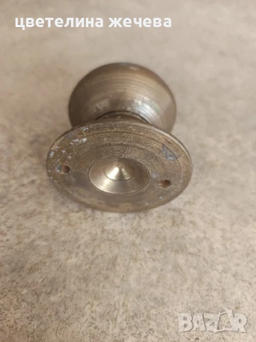 Масивна бронзова топка , снимка 3 - Антикварни и старинни предмети - 50771406