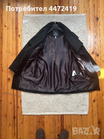 Вълнено дамско палто Kensol , снимка 3 - Палта, манта - 52272076