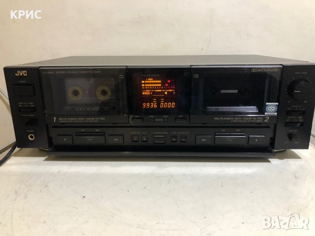 JVC TD-W901 / HIGH END Stereo Dual Cassette deck, снимка 6 - Декове - 28424878