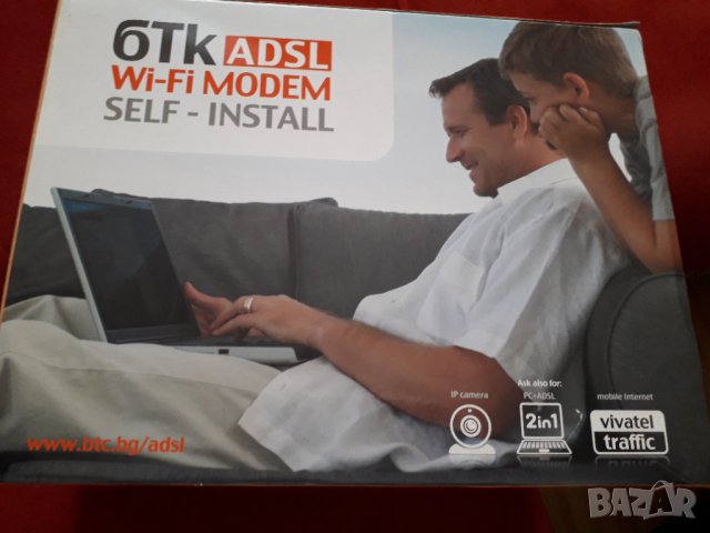 WI-FI Modem BTK ADSL Виваком, снимка 9 - Приемници и антени - 39651524