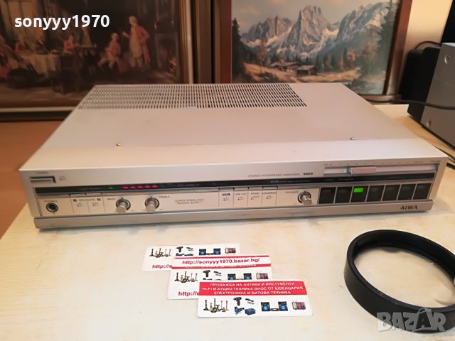 AIWA AMPLI-MADE IN JAPAN 1910221553, снимка 2 - Ресийвъри, усилватели, смесителни пултове - 38383760