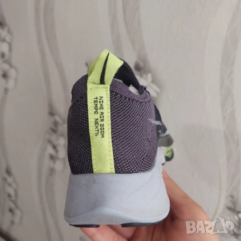 Nike Air Zoom Tempo Next Flyknit номер 40 ,5  оригинални маратонки , снимка 12 - Маратонки - 50728229