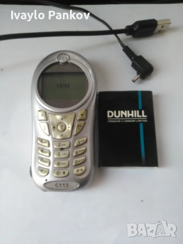 Стар мобилен телефон Моторола  c115, снимка 3 - Motorola - 53600819