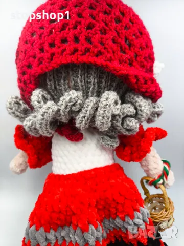 Мартеница Баба Марта голяма ръчна изработка , снимка 5 - Декорация за дома - 49258162