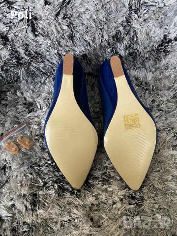 Елегантни обувки в синьо, снимка 7 - Дамски елегантни обувки - 28501977