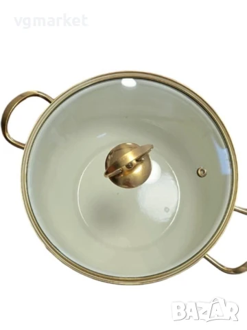 Тенджера с декор 24 см., снимка 3 - Съдове за готвене - 51125597