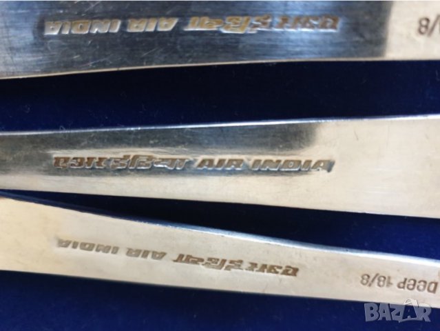 лъжички/вилички/ножове за колекция от авиолинии:LOT,CSA,SAS,AON,Seychelles,Garuda,Olympic,Thai,India, снимка 17 - Колекции - 37045114