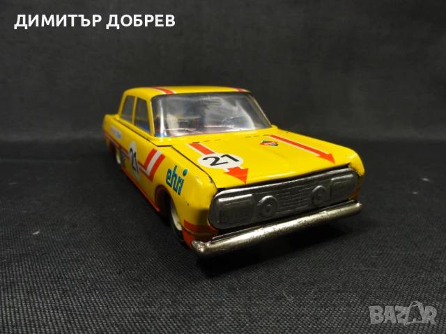 СТАРА РЕТРО СОЦ GDR DDR МЕТАЛНА ИГРАЧКА АВТОМОБИЛ КОЛИЧКА OPEL REKORD EHRI , снимка 5 - Колекции - 50591813