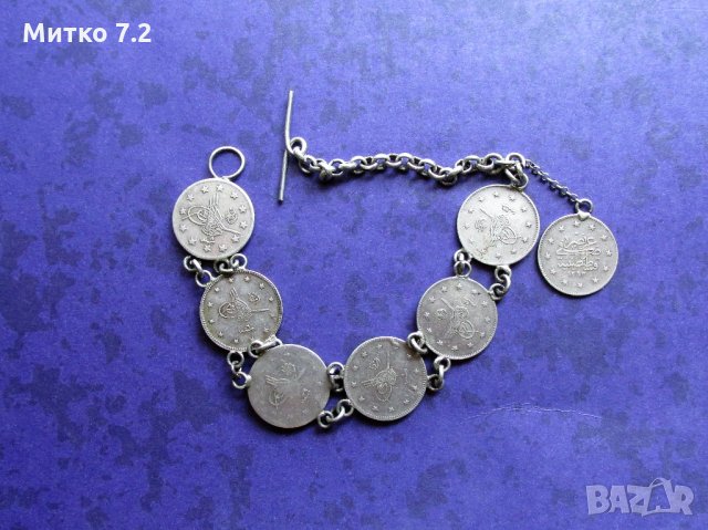 сребърна гривна - 22, снимка 11 - Гривни - 27503930