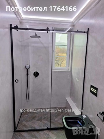 Душ кабини с черен обков, снимка 5 - Душ кабини и вани - 43862164