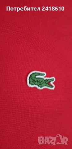 Lacoste Sport Slim Fit Cotton Mens Size 5 - L ОРИГИНАЛ! Мъжка Тениска!, снимка 9 - Тениски - 50566009