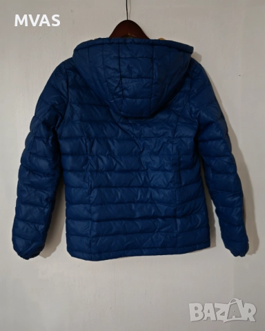 Тъмно синьо дамско есенно шушлеково S размер, снимка 2 - Якета - 51781075