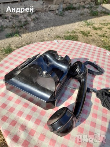 Стар телефон #14, снимка 7 - Антикварни и старинни предмети - 33664210