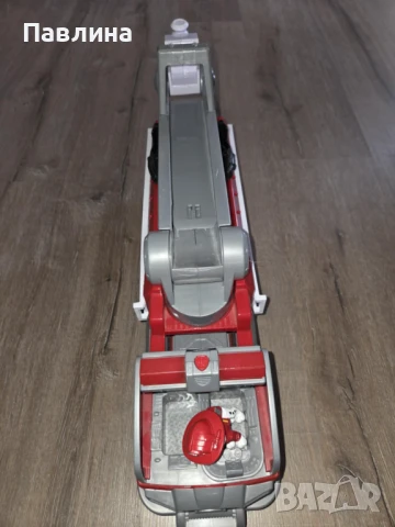 Paw Patrol The Movie Трансформиращ камион Marshall Firetruck, снимка 3 - Коли, камиони, мотори, писти - 51178228