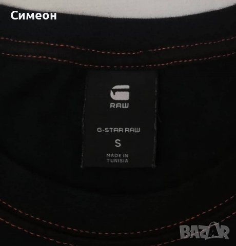 G-STAR RAW оригинална тениска S памучна фланелка MAX SMALL R T, снимка 3 - Тениски - 37853812