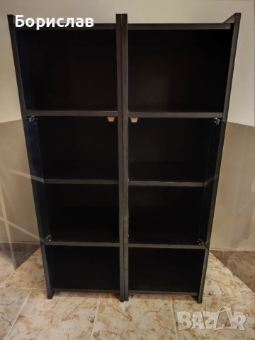 2бр. Черни дървени шкафчета , снимка 5 - Шкафове - 52677184